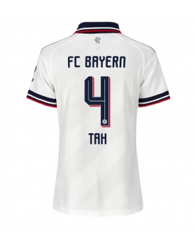 Bayern Munich Jonathan Tah #4 Maglia Gara Trasferta Repliche 2026-27 Donna Maniche Corte